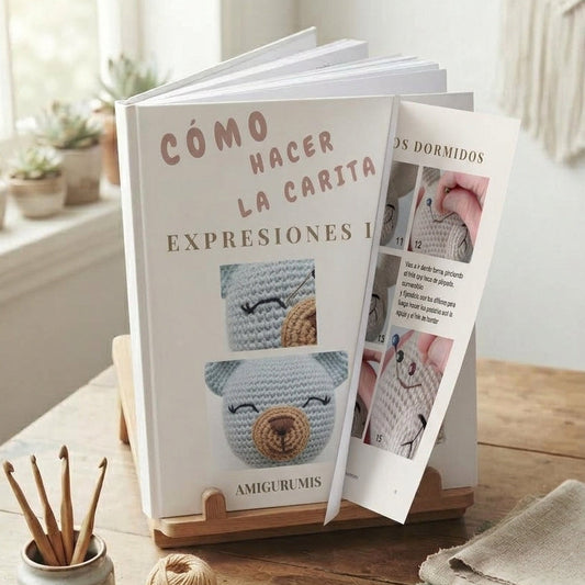 Guía de Expresiones Amigurumis - Cómo hacer LA CARITA tipo PINTEREST