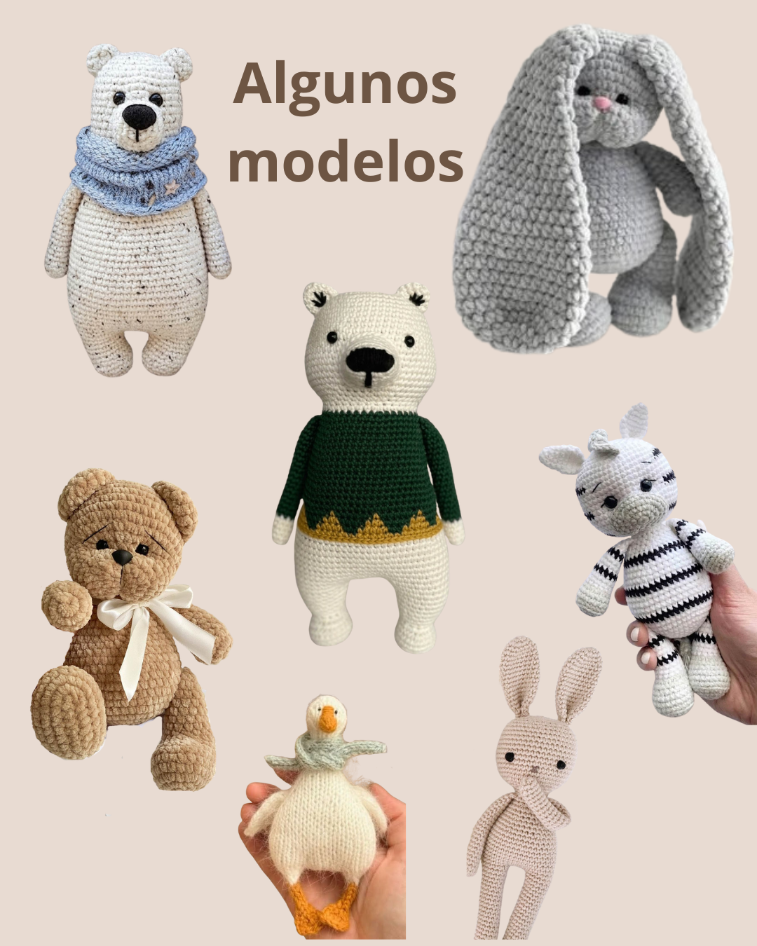 KIT EMPRENDEDORA de Amigurumis Rusos