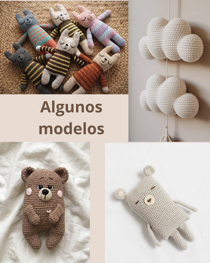 KIT EMPRENDEDORA de Amigurumis Rusos